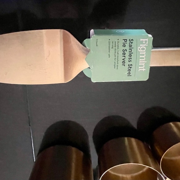 Mint Gold and Brown Kitchen Tools Set - Picture 5 of 7